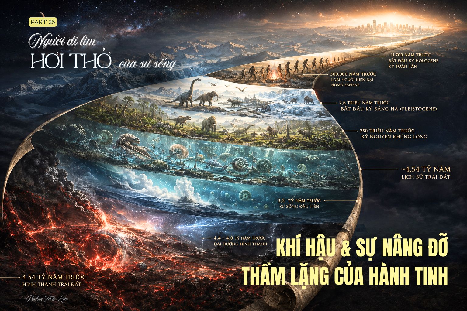 Tập 26: KHÍ HẬU & SỰ NÂNG ĐỠ THẦM LẶNG CỦA HÀNH TINH - Người Đi Tìm Hơi Thở Của Sự Sống